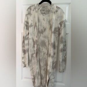 Abercrombie & Fitch tie-dye cardigan duster